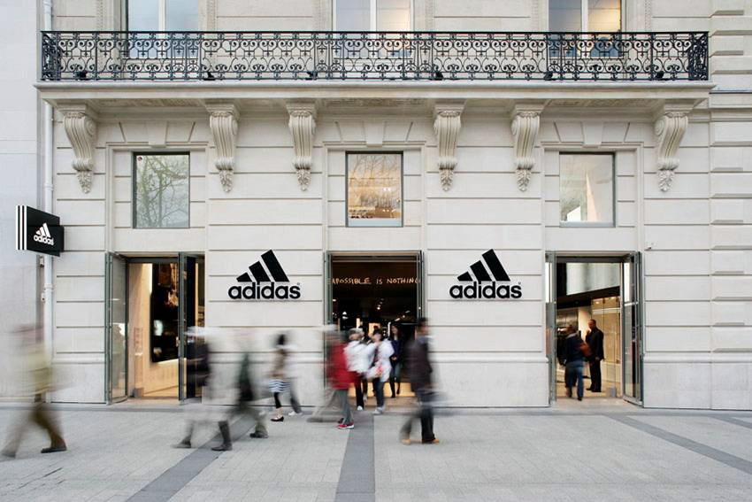 adidas store paris champs elysees