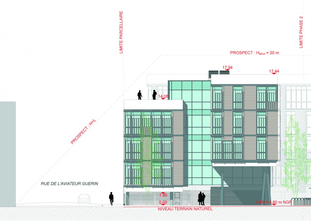 CONSTRUCTION DE TROIS BATIMENTS DE BUREAUX